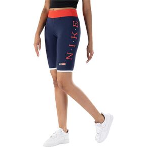 Nike Women's Training Shorts (Midnight Navy | Chile Red) Size Small