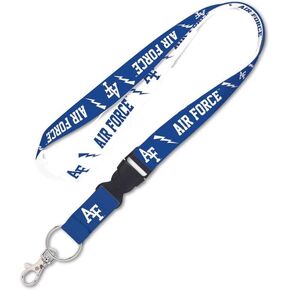 NCAA Air Force 81271012 Lanyard with Detachable Buckle, 3/4"