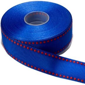 May Arts 1-Inch Wide Ribbon, Black Grosgrain