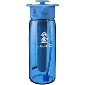 Lunatec Hydration Spray Water Bottle is a pressurized personal mister, camp shower and sport water bottle in one easy-to-use BPA free bottle.