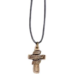 Megalobox Nanbu Car Pendant Antique Bronze Necklace