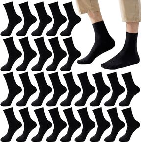 12 Pairs Quarter Ankle Crew Socks for Men Breathable Cushion Athletic Socks Casual Sport Socks for Running Hiking Traveling