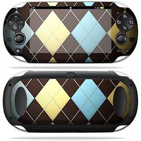 MightySkins Skin Compatible with PS Vita PSVITA Playstation Vita Portable wrap Sticker Skins Argyle