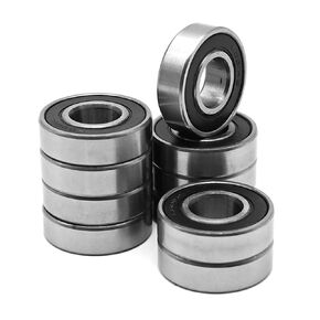 10 Pcs 6001-2Rs Sealed Deep Groove Bearings Heat-Resistant Double Rubber Sealed Steel Deep Groove Ball Bearings 12x28x8mm