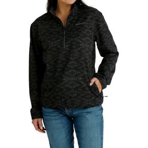 Cinch (WSL Womens Black 1/4 Zip Pullover Black XS in Saudi Arabia