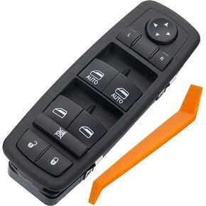 Power Window Switch Fits for 2011 2012 2013 2014 Jeep Grand Cherokee.Dodge Durango.Driver Side Control Master Switches Front Left.led Blue