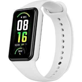 Tobfit Replacement Band Compatible for Amazfit Band 7 Strap, Soft Silicone Adjustable Sport Wrist Strap for Women Men Compatible for Amazfit Band 7 Fitness Traker Smart Watch