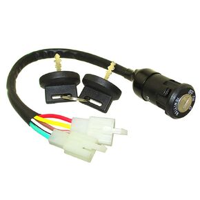 5 Wires 2 Plugs 3 Positions Off On Light Key Switch for Zongshen 190cc Motor Pit Dirt Bike