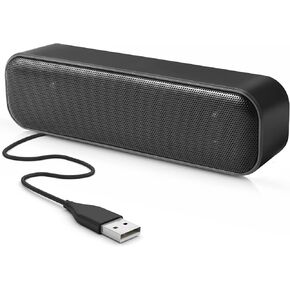 مكبرات صوت الكمبيوتر، مكبرات صوت الكمبيوتر، مكبرات صوت USB سلكية، مكبرات صوت محمولة صغيرة للكمبيوتر المحمول، مكبرات صوت سطح المكتب، مكبر صوت للكمبيوتر الشخصي - التوصيل والتشغيل in Kuwait
