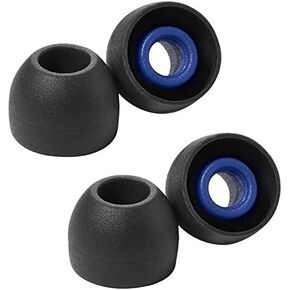 AZLA SednaEarfit Short (Size SS) 2 Pairs- Earbud Tips for Wireless Headphones - Noise Canceling Earbuds Replacement Tips - Eartips Compatible with Sony, Beats, Sennheiser, Jabra, and JBL