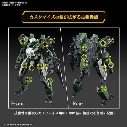 Bandai Hobby - AMAIM Warrior at The Borderline - #19 MAILeS Goyou Custom, Bandai Spirits HG 1/72 Model Kit in Saudi Arabia