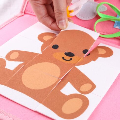3 otters Busy Board, Mermaid Montessori Toy for Toddler Sensory Board Educational Activities for Learning Fine Motor Skills Gifts for Boys Girls in Saudi Arabia