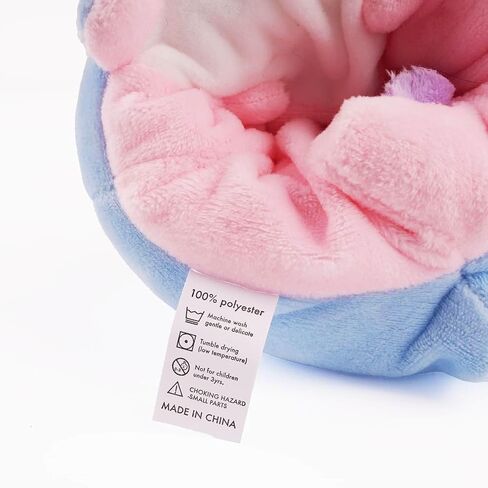 BelugaDesign Dinosaur Plush Toy | Pink Blue Reversible Cute Kawaii Anime Eyes Super Soft Dino Plushie | Small Stuffed Animal Plush Pillow | Fluffy Huggable Mood Flip Squishy Gift for Kids and Teens in Saudi Arabia