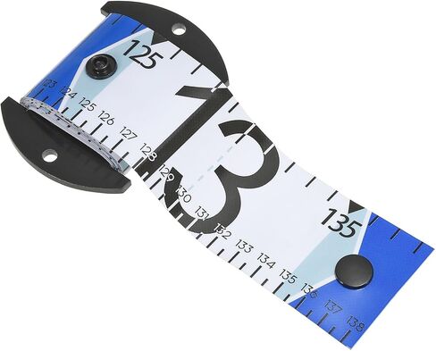 PATIKIL Adhesive Fish Ruler, 53 Inch Fish Measure Tape Sticker Tape Waterproof for Fishing Boat Kayak Workbench, Yellow in Saudi Arabia