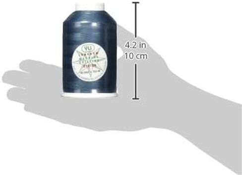 خيط بكرة خياطة اللحف من YLI، 3000 ياردة، رمادي/أزرق in Kuwait