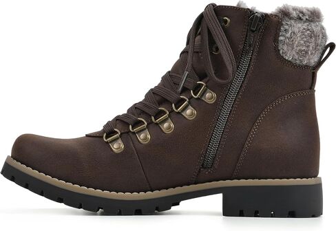 CLIFFS BY WHITE MOUNTAIN Women's Shoes Prized Lugged Lace-Up Ankle Bootie in Saudi Arabia