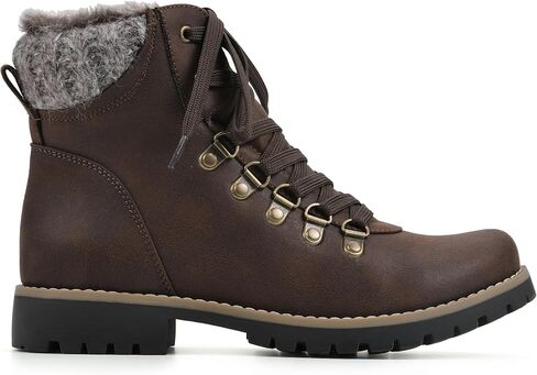 CLIFFS BY WHITE MOUNTAIN Women's Shoes Prized Lugged Lace-Up Ankle Bootie in Saudi Arabia