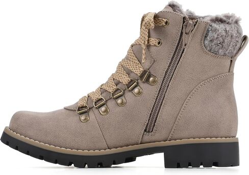 CLIFFS BY WHITE MOUNTAIN Women's Shoes Prized Lugged Lace-Up Ankle Bootie in Saudi Arabia
