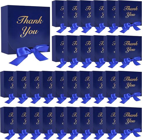 Shindel 20PCS Thank You Gift Boxes, Party Favor Boxes with Ribbon Pink Small Thank You Gift Box Candy Treat Bags for Birthday Wedding Party Holiday in Saudi Arabia