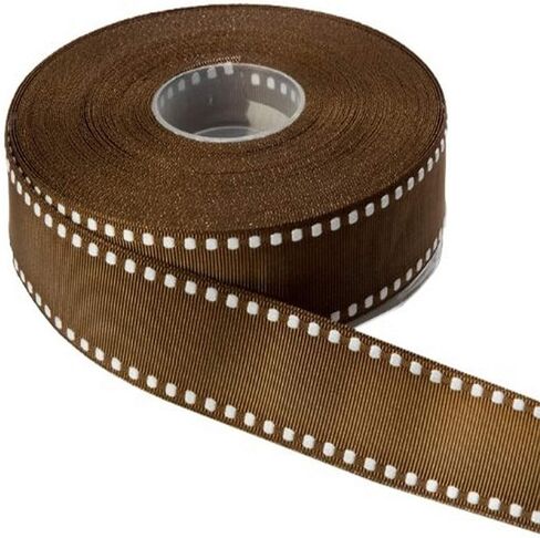 May Arts 1-Inch Wide Ribbon, Black Grosgrain in Saudi Arabia