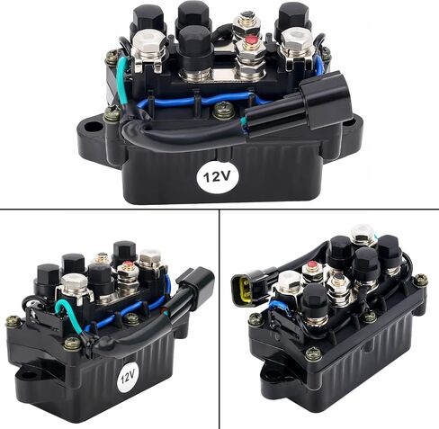Relay Assy 63P-81950-00-00 محرك خارجي ذو 4 أشواط متوافق مع محرك Yamaha 4 السكتة الدماغية F150 و250 40HP 50HP 60HP 75HP 90HP استبدال 63P819500000 TRM6003 (2 دبابيس) in Saudi Arabia