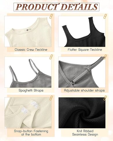 طقم ملابس داخلية مضلعة للنساء من 3 قطع بدون أكمام بدون أكمام in Kuwait