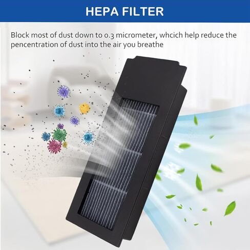 19PCS Accessories Replacement for ECOVACS DEEBOT X2 Omni / X2 / X2 Pro / DEX86 Robot Vacuum, 1 Main Rubber Brush,4 Side Brush,4 Hepa Filters,4 Mop Cloths，6 Dust Bags in Kuwait