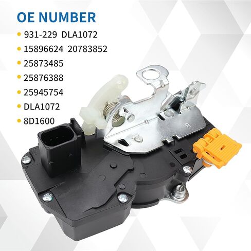 مشغل قفل الباب الكهربائي لجانب الراكب الأيمن متوافق مع 2008-2009 كاديلاك، سوبربان، تاهو، يوكون، إسكاليد، إسكاليد ESV، 15896624، 20783852 in Kuwait
