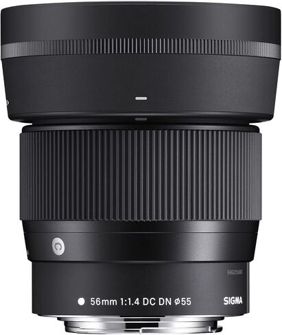 عدسة سيجما 56 ملم f/1.4 DC DN المعاصرة لكاميرا Canon EF-M + طقم مرشح ماكرو 4 قطع، طقم مرشح ألوان متدرج 6 قطع، ملحقات عدسة واسعة الزاوية 0.43x، حقيبة عدسة مقاومة للماء والمزيد (حزمة 24 قطعة) in Saudi Arabia