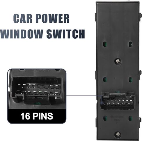 X AUTOHAUX Front Master Driver Side Power Window Switch 93570-3W000 Replacement for Kia Sportage 2014 2015 2016 in Saudi Arabia