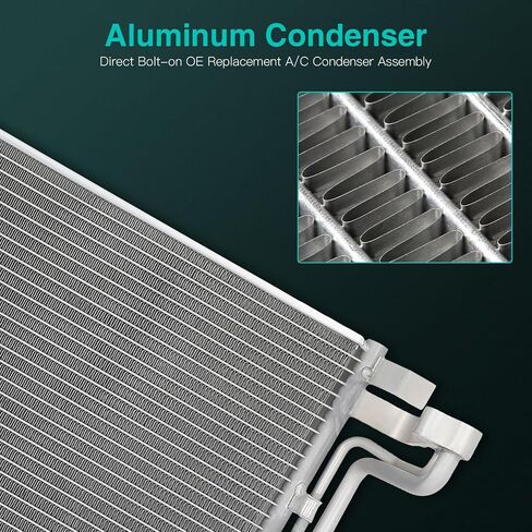 SCITOO 30030 Condenser Compatible for 2017-2020 for Hyundai for Elantra 1.4L 2017-2019 for Hyundai for Elantra 1.6L 2017-2020 for Hyundai for Elantra 2.0L in Saudi Arabia
