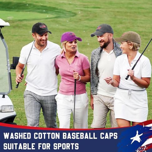 15 Pcs Vintage Baseball Cap American Flag USA Flag Distressed Baseball Hat Adjustable Unisex Sport Cap for Women Men in Kuwait