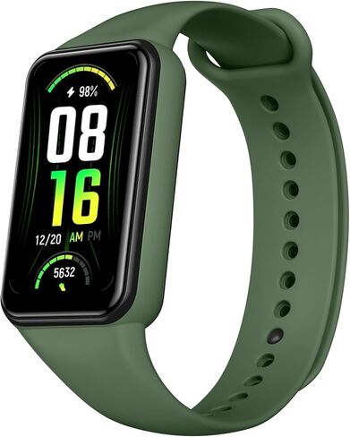 حزام بديل Tobfit متوافق مع Amazfit Band 7، حزام معصم رياضي من السيليكون الناعم قابل للتعديل للنساء والرجال متوافق مع Amazfit Band 7 Fitness Traker Smart Watch in Saudi Arabia