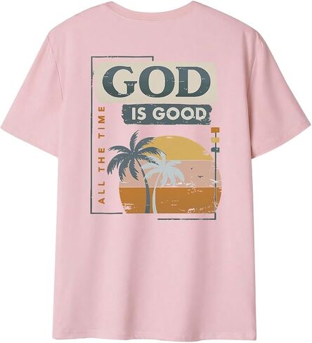 SOLY HUX Women's Summer Graphic Letter Print Tee Short Sleeve Round Neck T Shirt Tops in Saudi Arabia
