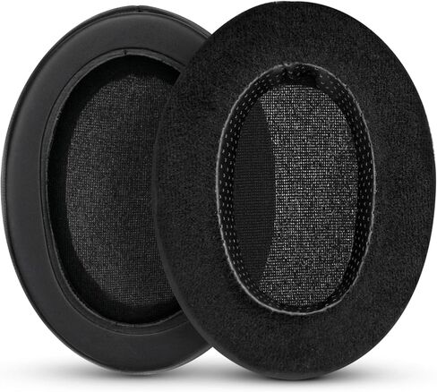وسائد أذن سميكة هجينة لسماعات Sennheiser HD600، HD650، HD660S، HD525، HD535، HD545، وMassdrop HD58X، HD6XX - رغوة الذاكرة مع مادة هجينة من جلد البولي يوريثان in Saudi Arabia