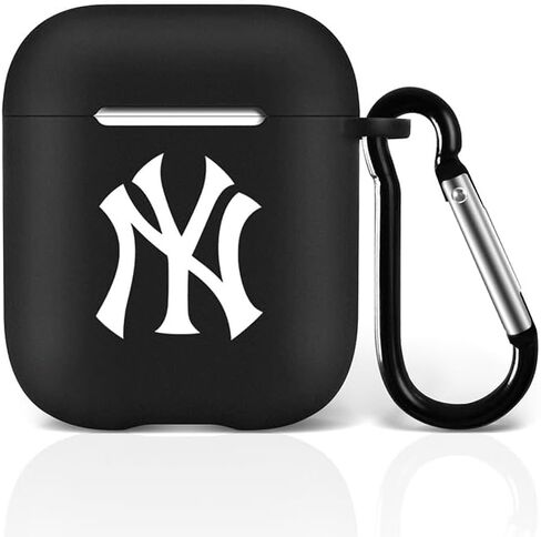 Silicone Yankees Case Cover Compatible with Apple AirPods Gen 1&2 in Saudi Arabia