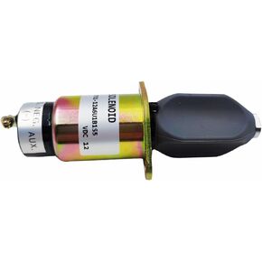 12V DC Fuel Stop Shut Down Solenoid 1751-12A6U1B1S5 SA-4259-12 31-0202 for Kubota 3A kit 70 82 MM Engine