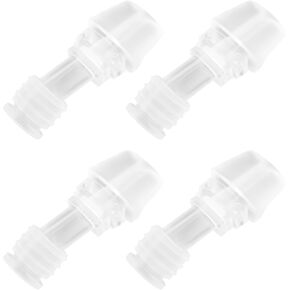 4pcs Water Bottle Bite Valve for Contigo, Water Bottle Mouthpiece Replacement Silicone Water Bottle Bite Valve Replacement Accessories for Contigo Water Bottle