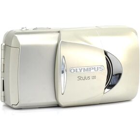 Olympus Stylus 120 35mm Point and Shoot Film Camera with 38-120mm Lens and built-in Flash. Autoloader and rewinder. Compatible with Color and B&W film. (Renewed)