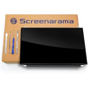 استبدال شاشة SCREENARAMA الجديدة لشاشة NT156WHM-N12، HD 1366x768، لامعة، شاشة LCD LED مع أدوات
