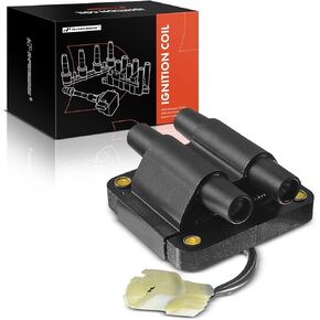 A-Premium Engine Ignition Coil Pack Compatible with Subaru Impreza 1993-1997 H4 1.8L,Legacy 1991-1994 H4 2.2L