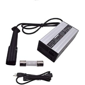 48V 3-Pin Battery Charge Charger with Plug replacement for Yamaha Golf Cart Years 2007 & Up