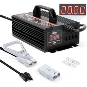 Forklift Battery Charger 24V 20A Forklift Charger 24V Battery Charger 20 Amp Lead Acid Battery Charger 24V Charger and Maintainer 24 Volt Trickle Charger for Forklift, Pallet Jack, Floor Scrubber, etc