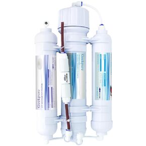 Geekpure 3 Stage Portable Aquarium Countertop Reverse Osmosis RO Drinking Water Filter System-100 GPD