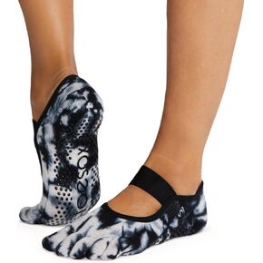 toesox Grip Pilates Barre Socks – Non-Slip Mia Half Toe for Yoga & Ballet