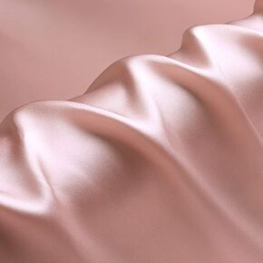 Emerald Green 100% Pure Silk Fabric Solid Color Charmeuse Fabrics by The Pre-Cut 1 Yard for Sewing Width 44 inch