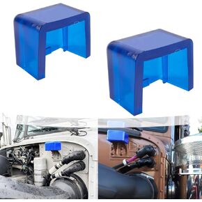 2 Packs Polyurethane Truck Hood Bumper Energy Suspension For Peterbilt 330 357 377 379 385