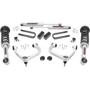 Rough Country 3" Bolt-On Lift Kit w/N3 Struts for 21-24 Ford F-150 4WD - 41431