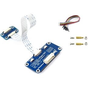 waveshare Universal e-Paper Driver HAT Board Supports Various SPI Interface e-ink Raw Display Panels Compatible with Raspberry Pi 3B+/3B/2B/Zero/Zero W