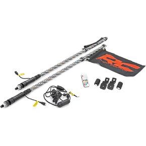 Rough Country LED Whip Light Kit for 2017-2022 Polaris General/Ranger- 93053